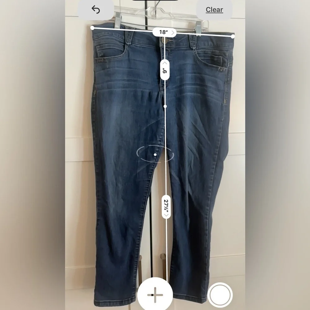 Democracy Jeans skinny leg absolution size 16 casual comfy